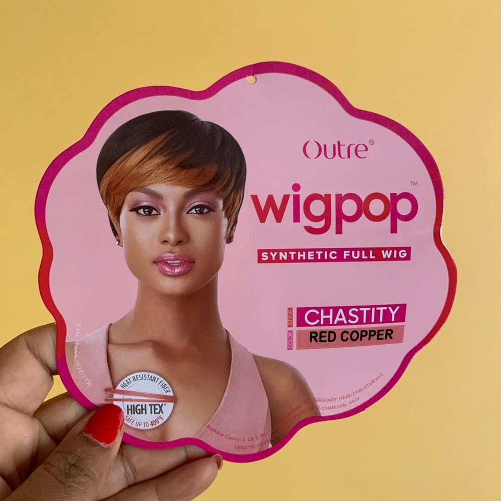 WIGPOP WIG CHASTITY COLOR: RED COPPER